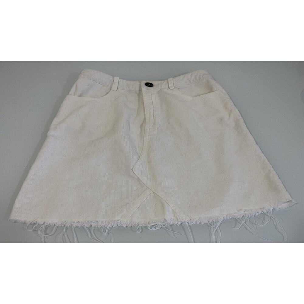 Altered state Cream Cord skirt small